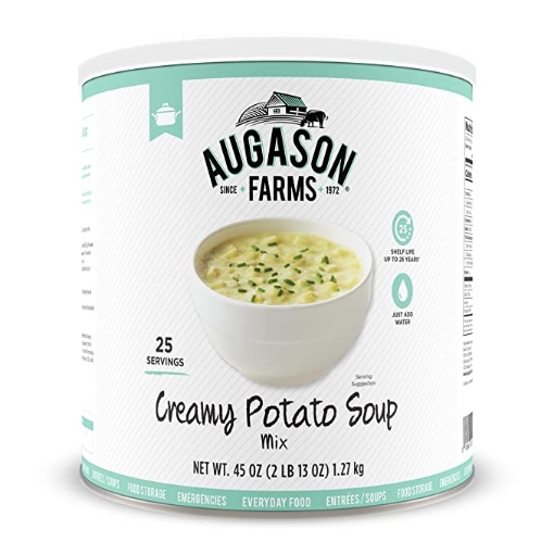 Picture of Hỗn hợp súp khoai tây kem augason farms creamy potato soup mix (1 pack), 45 oz