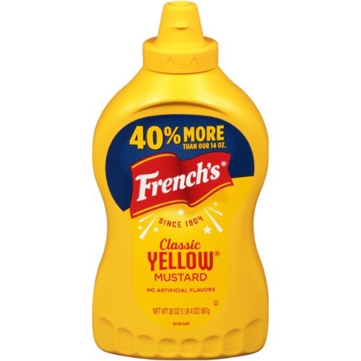 Picture of Sốt mù tạt vàng cổ điển pháp french's classic yellow mustard, 567g