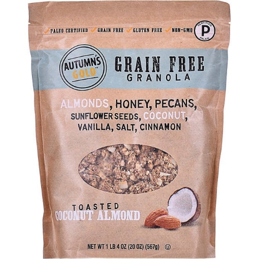 Picture of Ngũ cốc autumn's gold grain - free granola toasted coconut almond