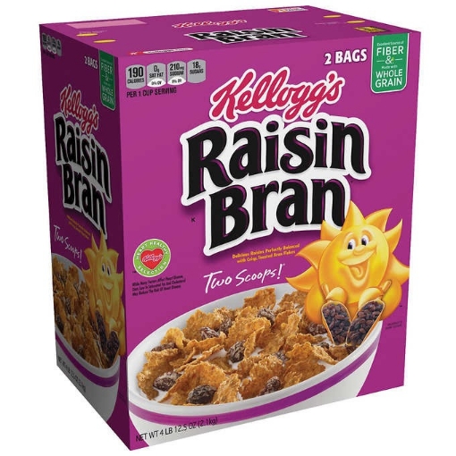 Picture of Ngũ cốc nho khô kellogg's raisin bran cereal