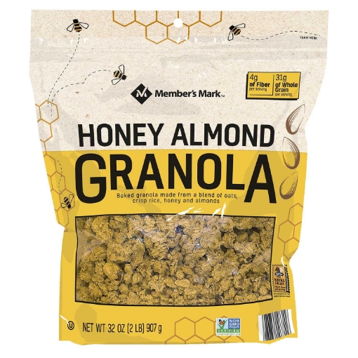 Picture of Ngũ cốc yến mạch mật ong hạnh nhân member's mark honey almond granola