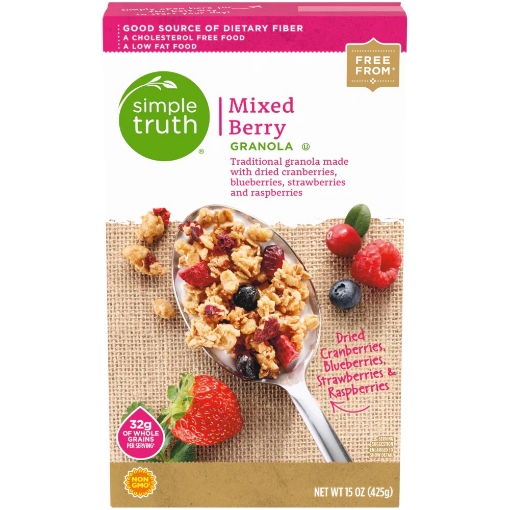 Picture of Ngũ cốc yến mạch trái cây simple truth mixed berry granola