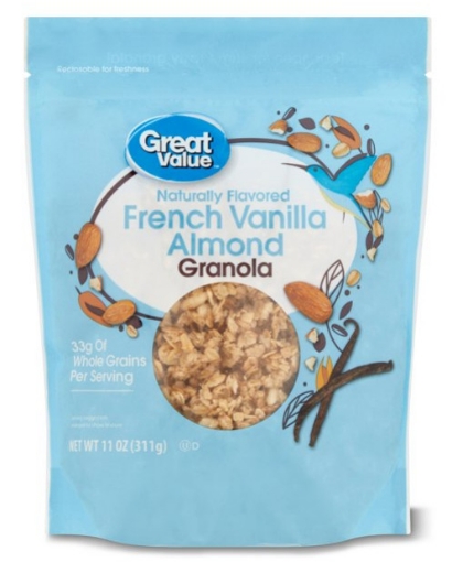 Picture of Ngũ cốc yến mạch vani hạnh nhân great value french vanilla almond granola
