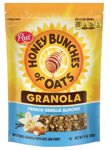 Picture of Ngũ cốc yến mạch vani hạnh nhân honey bunches of oats french vanilla granola