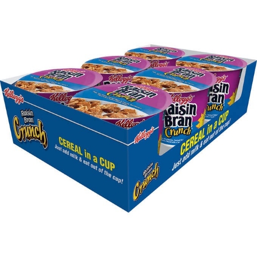 Picture of Ngũ cốc yến mạch nho khô nướng giòn dạng cốc kellogg's raisin bran crunch cereal cups