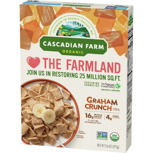 Picture of Ngũ cốc nghiền hữu cơ cascadian farm organic graham crunch cereal