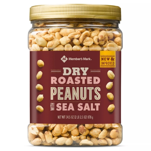 Picture of Đậu phộng rang muối member's mark dry roasted peanuts with sea salt