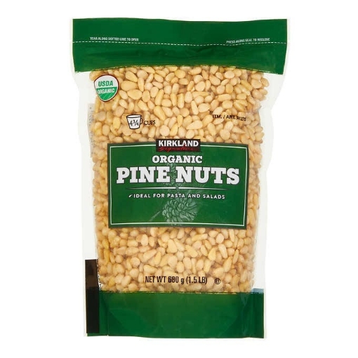 Picture of Hạt thông tách vỏ hữu cơ kirkland signature organic pine nuts