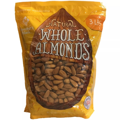 Picture of Hạnh nhân tách vỏ member's mark natural whole almonds