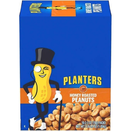 Picture of Đậu phộng rang mật ong planters peanuts - honey roasted,2lb 5.5 oz ~ 1.05kg