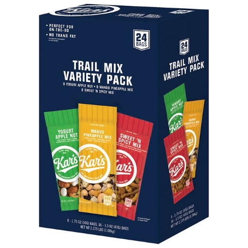 Picture of Hỗn hợp hạt kar's trail mix variety pack