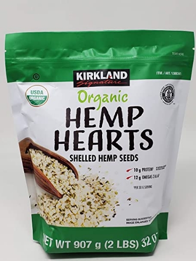 Picture of Hạt gai dầu hữu cơ kirkland signature organic hemp hearts