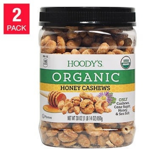 Picture of Hạt điều phủ mật ong hữu cơ hoody's organic honey cashews