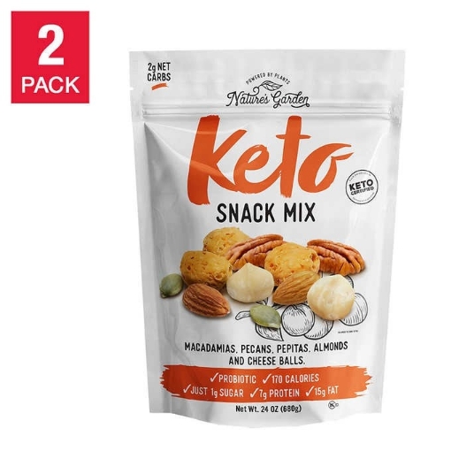 Picture of Hạt sấy khô + phô mai dành cho người ăn kiêng nature's garden keto snack mix