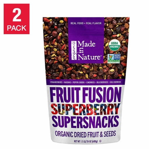 Picture of Trái cây và hạt hữu cơ sấy khô made in nature organic berry fusion