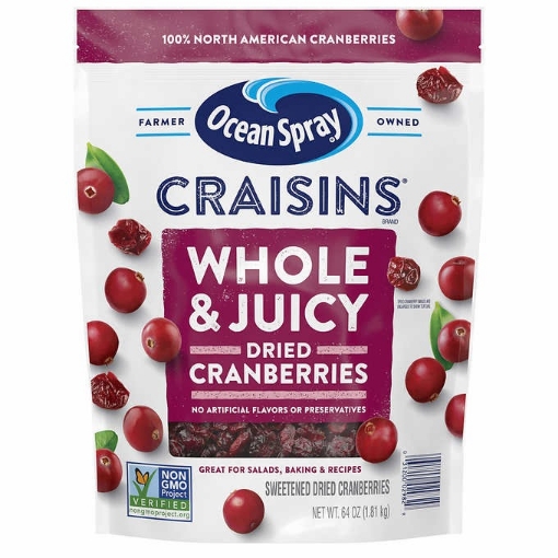 Picture of Quả nam việt quốc sấy khô ocean spray craisins whole dried cranberries