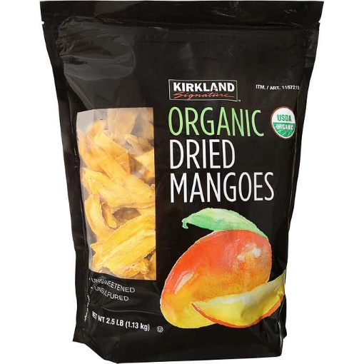 Picture of Xoài sấy khô hữu cơ kirkland signature organic dried mangoes
