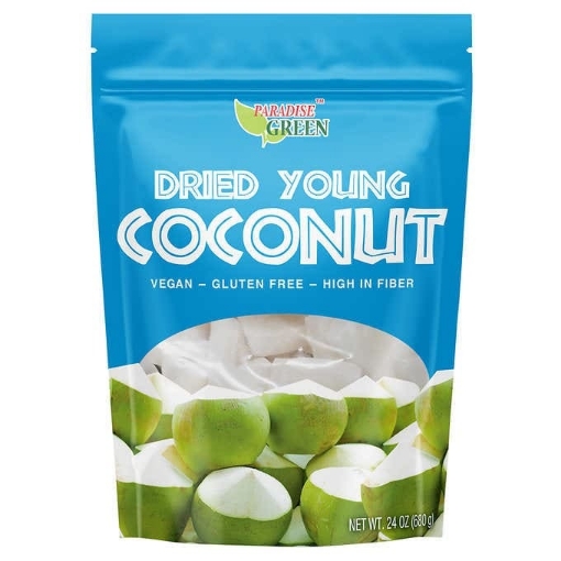 Picture of Dừa non sấy khô paradise green dried young coconut