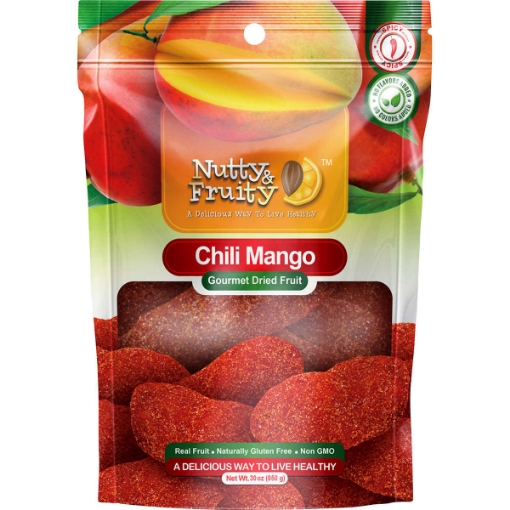 Picture of Xoài sấy tẩm gia vị ớt nutty & fruity chili mango, ( 1 bag).