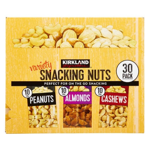 Picture of Snack các loại hạt kirkland signature snacking nuts, variety pack