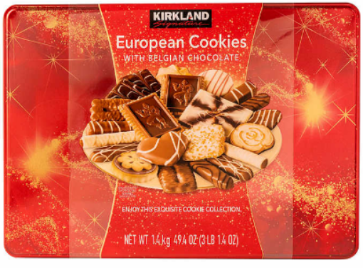 Picture of Bánh quy phủ sô cô la kirkland signature european cookies with belgian chocolate