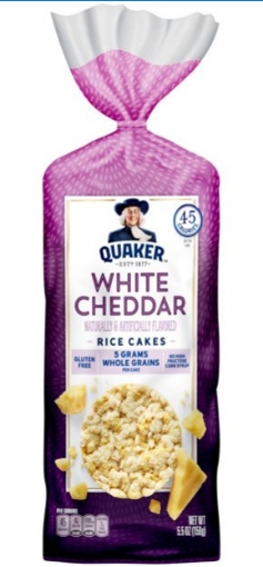 Picture of Bánh gạo vị phô mai quaker rice cakes white cheddar