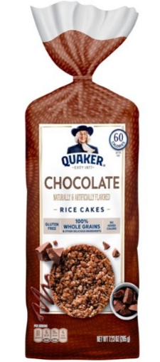 Picture of Bánh gạo sô cô la nguyên hạt caramel quaker rice cakes whole grain chocolate