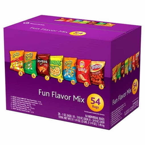 Picture of Bánh snack với nhiều hương vị frito lay fun flavor mix, variety pack