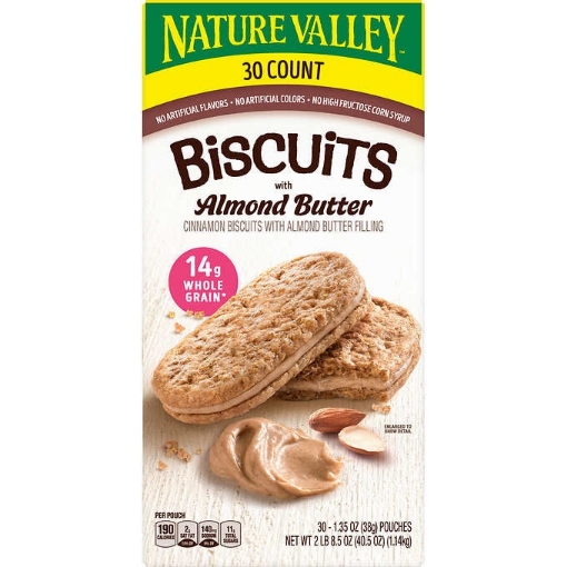 Picture of Bánh quy bơ hạnh nhân nature valley biscuits with almond