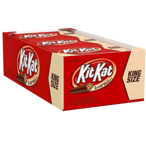 Picture of Bánh xốp phủ sô cô la sữa kit kat crisp wafers in milk chocolate, king size