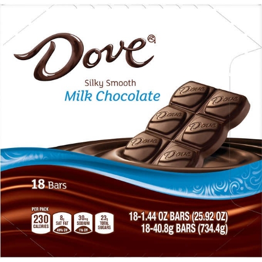 Picture of Thanh sô-cô-la sữa dove milk chocolate bars