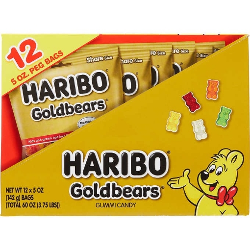 Picture of Kẹo dẻo hình gấu haribo goldbears gummi candy