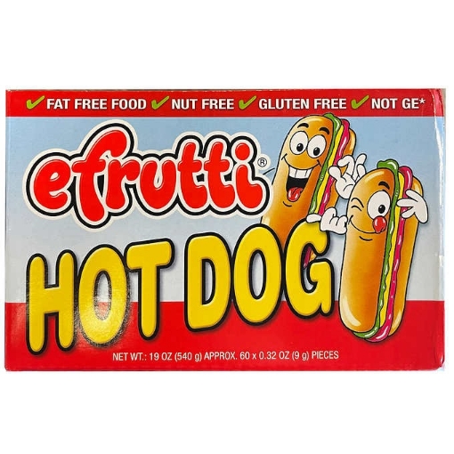 Picture of Kẹo dẻo hình bánh mì kẹp xúc xích e.frutti gummi hot dog