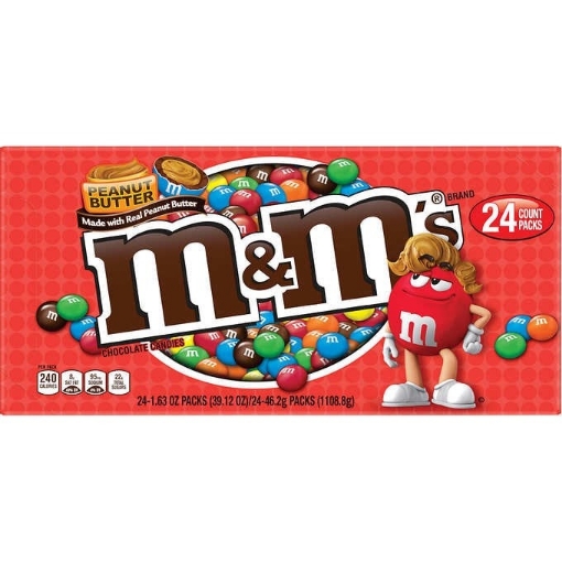 Picture of Kẹo sô cô la bơ đậu phộng m&m’s peanut butter chocolate candies