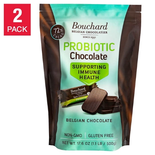 Picture of Kẹo sô cô la probiotic của bỉ bouchard belgian probiotic chocolate