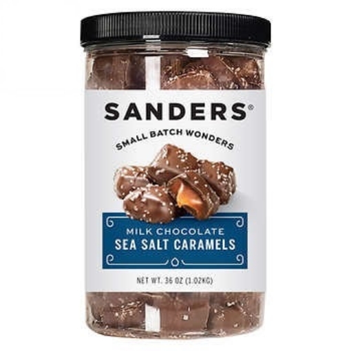 Picture of Kẹo sô cô la sữa nhân caramel muối biển sanders milk chocolate sea salt caramels