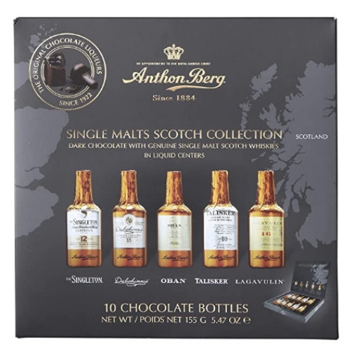 Picture of Kẹo sô cô la chai rượu whiskys mạnh anthon berg - single matts scotch whiskys