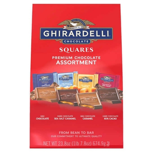 Picture of Kẹo sô cô la hỗn hợp cao cấp ghirardelli chocolate squares premium chocolate assortment