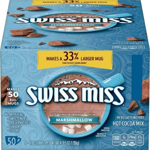 Picture of Hỗn hợp ca cao nóng - kẹo dẻo swiss miss marshmallow hot cocoa mix