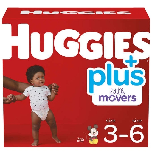 Picture of Tã dán em bé từ 7 - 16 kg trở lên huggies plus diapers size 3 - 6