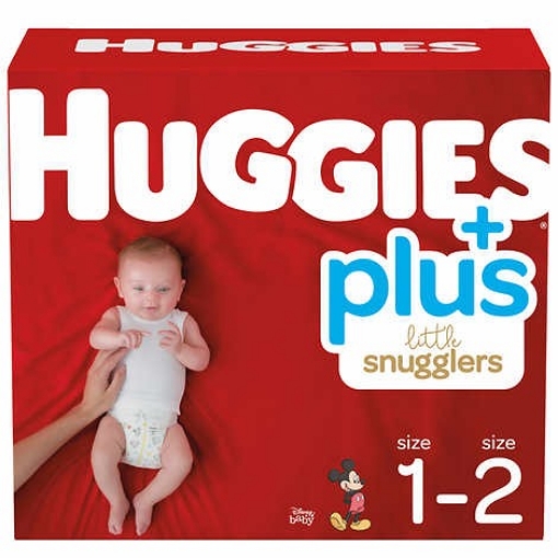 Picture of Tã dán em bé từ 4 - 8 kg huggies plus diapers size 1 - 2