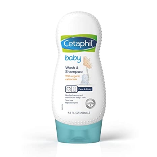 Picture of Sữa tắm gội Đồ dùng cho Bé cetaphil baby wash & shampoo with organic calendula