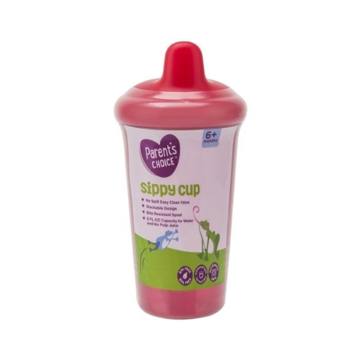 Picture of Bình uống nước cho bé perent's choice sippy cup, red