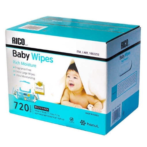 Picture of Khăn lau cho bé rico baby wipes