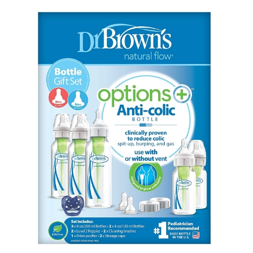 Picture of Bộ bình sữa dr. brown's original+ narrow baby bottle gift set