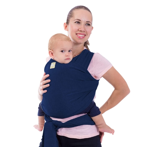 Picture of Bộ khăn quấn - địu em bé tất cả trong một baby wrap carrier - all in 1 stretchy baby sling - baby carrier sling