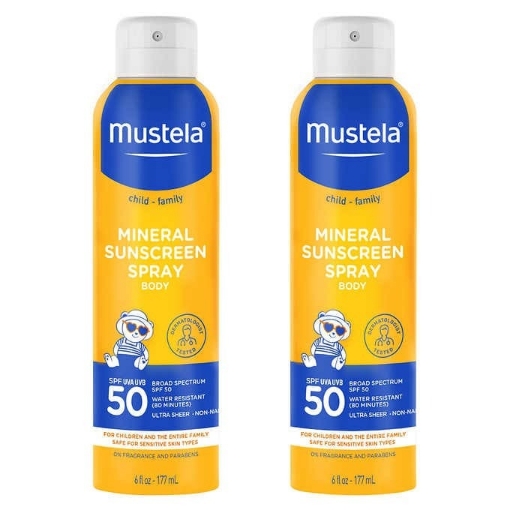 Picture of Xịt chống nắng Đồ dùng cho Bé mustela mineral sunscreen spray spf 50