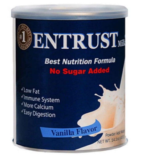 Picture of Sữa bột không đường entrust best nutrition formula vanilla flavor