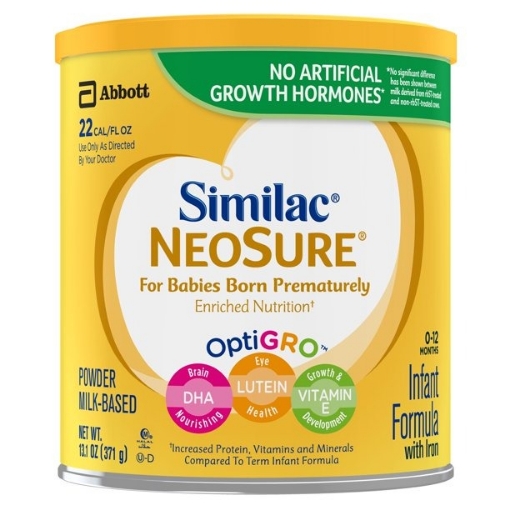 Picture of Sữa bột dành cho trẻ sinh non từ 0 - 12 tháng tuổi similac neosure baby formula, for babies born prematurely