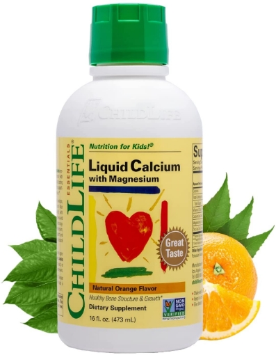 Picture of Canxi dạng lỏng dành cho trẻ em childlife liquid calcium - magnesium